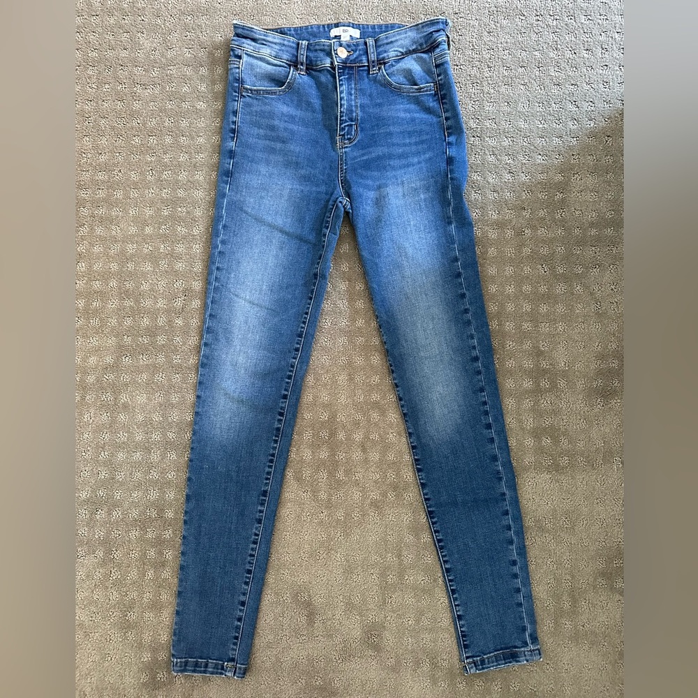 BP Medium Wash Denim Skinny Jeans - Size 27